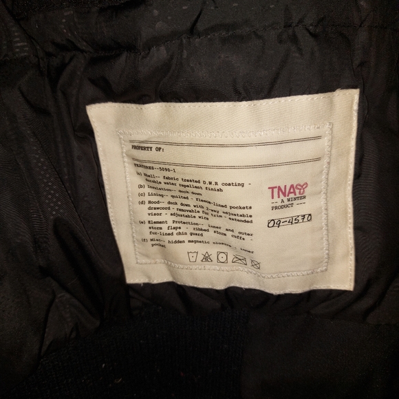 TNA Black Ronne Short Down Parka - Picture 14 of 15